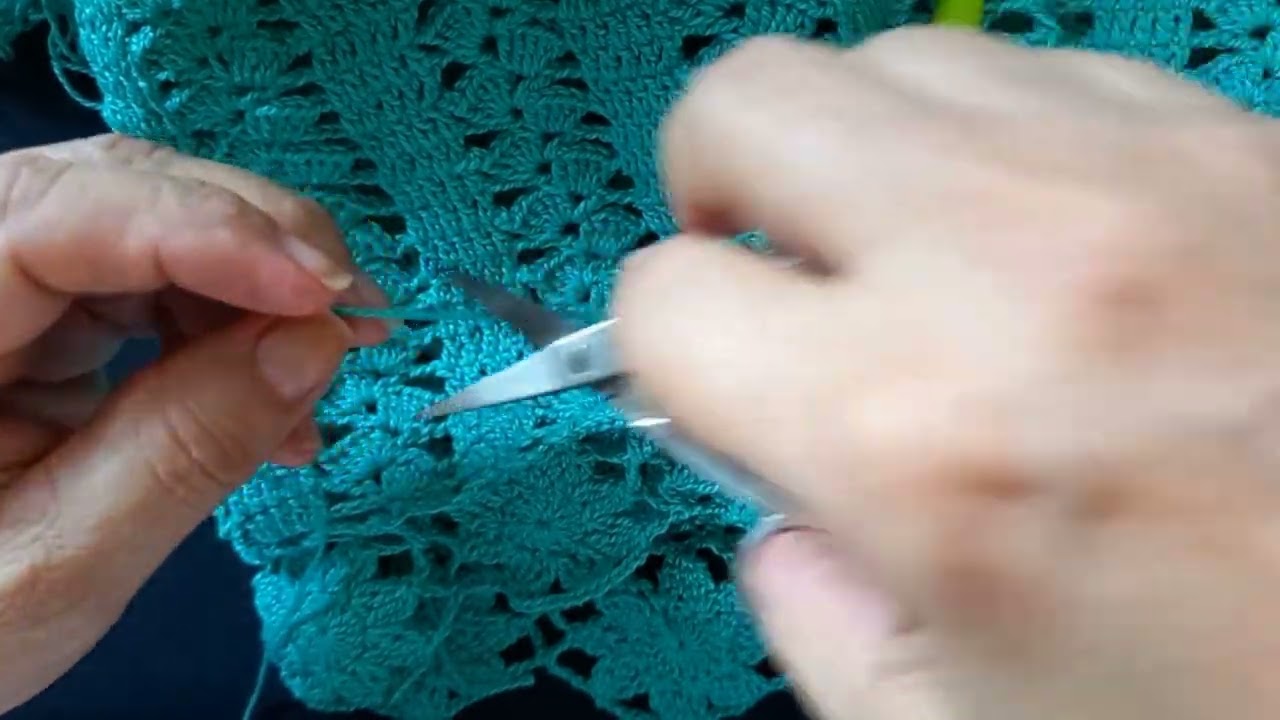 Terceira parte da regata. Crochê para iniciantes.