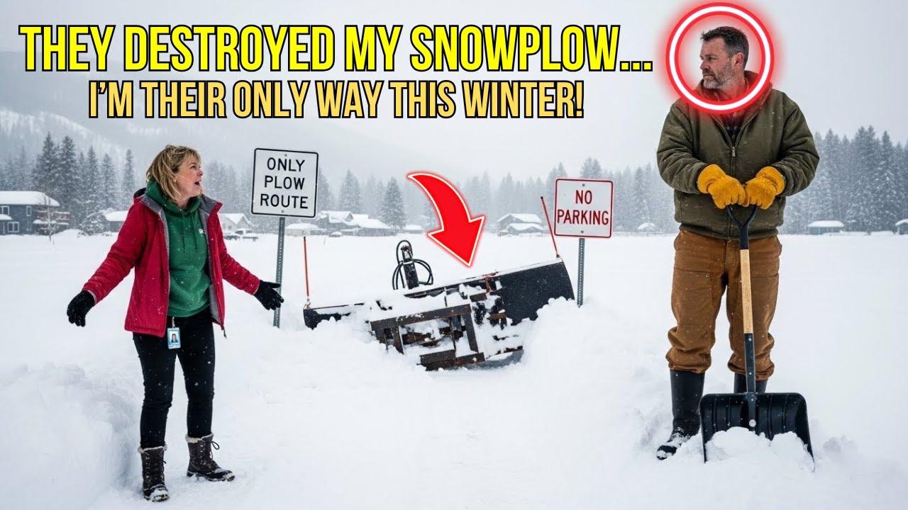HOA Destroyed My Snowplow Over “Parking Violations” — Too Bad I’m Their Only Winter Access
