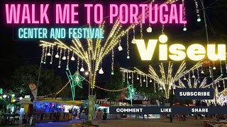 Pretty Portugal town of Viseu August Festival