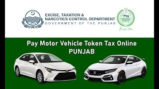 How to Pay Token Tax Online through ePay Punjab Mobile App? vehicle token tax pay online punjab epay screenshot 2