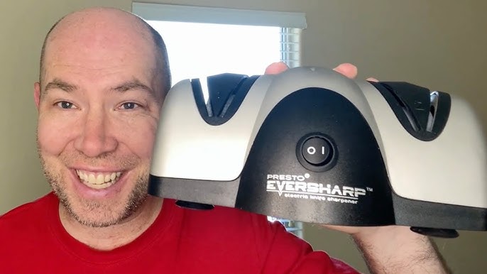 Presto EverSharp Electric Knife Sharpener - Review & Demo 