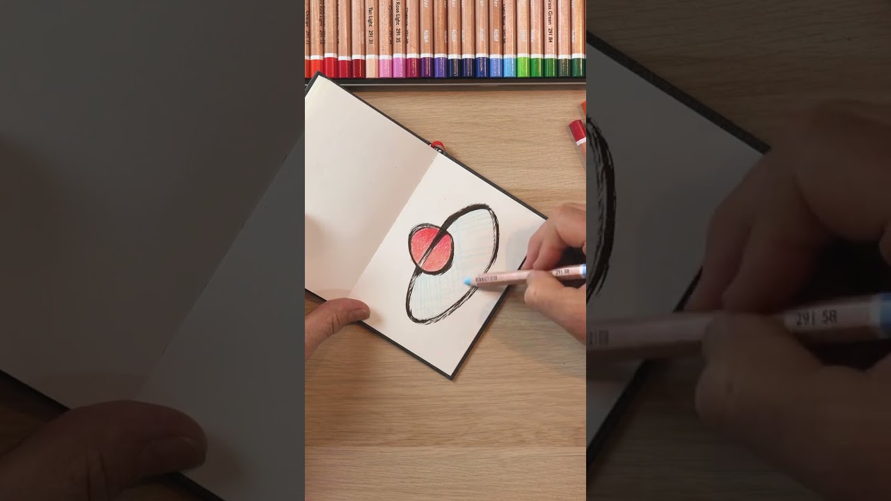 Cretacolor Mega Colour Range with Evan Woodruffe