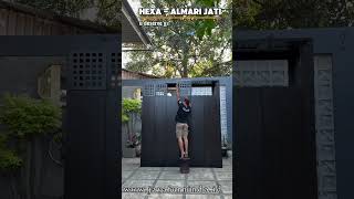✅ CUSTOM BUILD IN WARDROBE✅ Thanks pak yuna Bali✅ Visit www.javafurnindo.id