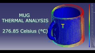 Mug Thermal Analysis with CATIA V5
