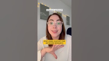 Using ChatGPT For Keyword Research?! #SEO #ChatGPT #shorts