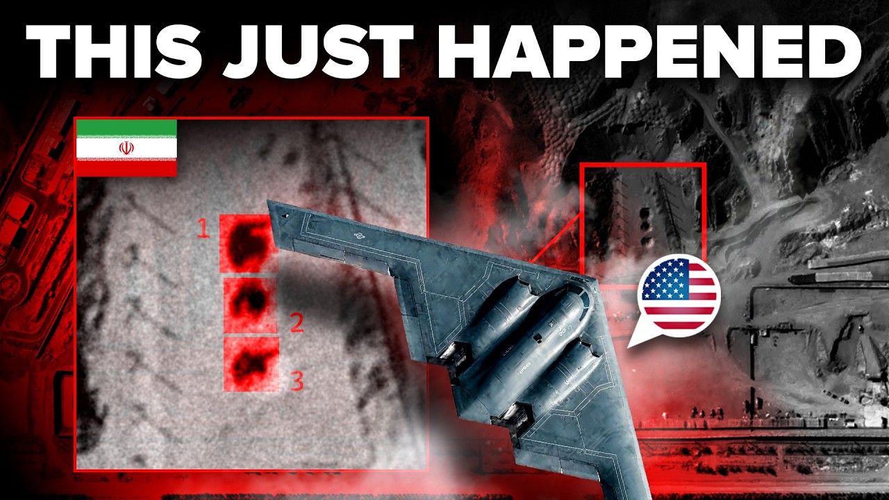 U.S. Just Discovered Iran’s BIGGEST Underground Secret… Then the B-2 BOMBER Did THIS…