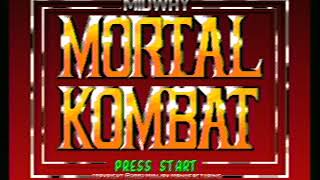 SEGA Mega Drive - Mortal Kombat Arcade Edition Hack WIP (Real Hardware Test)