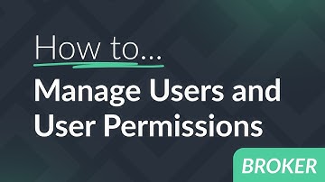 How to Manage Users and User Permissions in Broker Dashboard from RealSatisfied