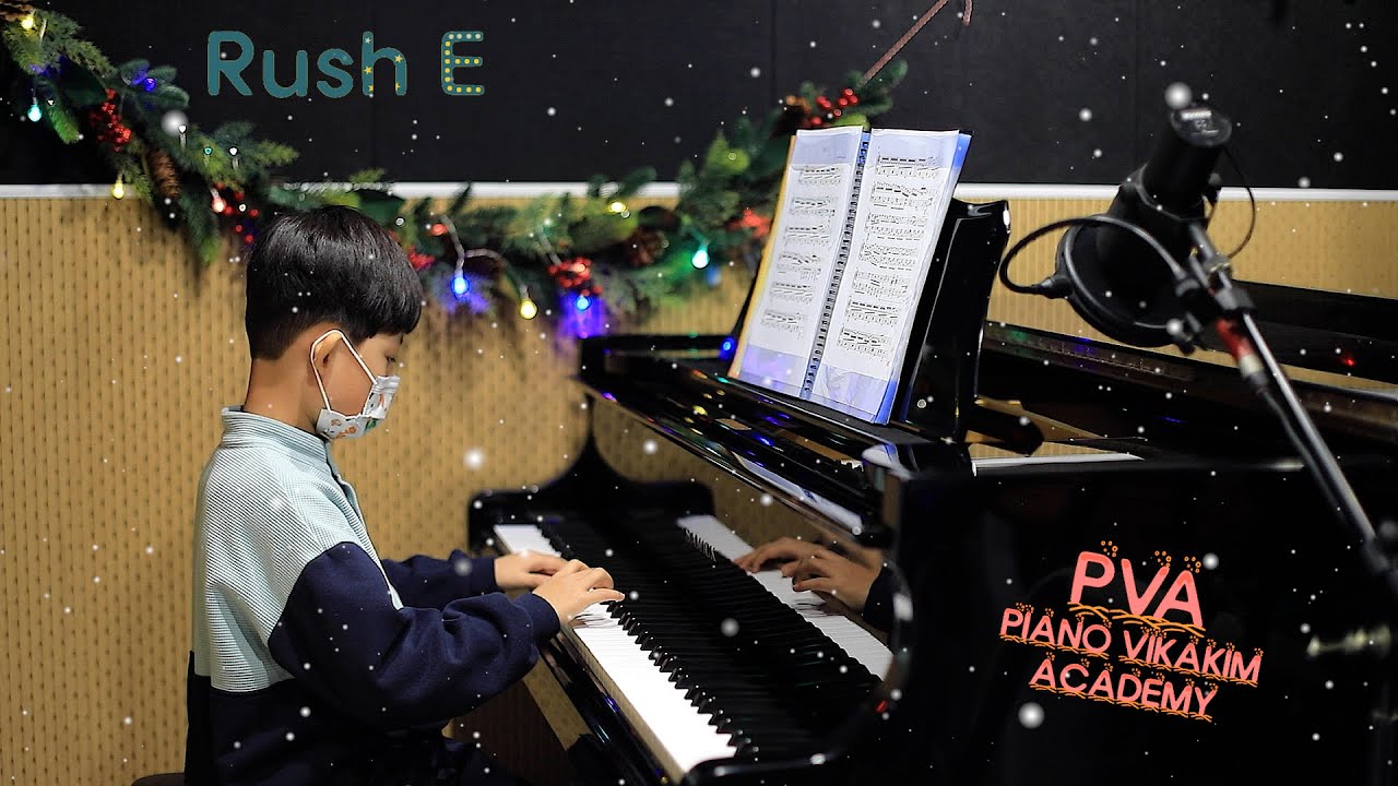 🎼[Mission Song🎹] "  Rush E  " /초등부, 2학년/ Piano Cover.