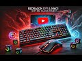 Redragon  S101 Gaming Keyboard M601 Mouse RGB Backlit Gaming Keyboard Backlite Mouse,New Version