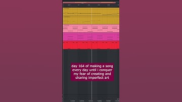 day 164 of making a song every day until i conquer my fear of creating and sharing imperfect art