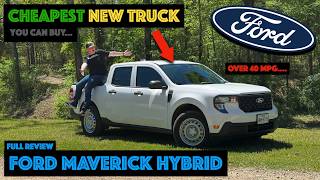 The CHEAPEST New Truck You Can BUY! | Ford Maverick XL Hybrid FULL REVIEW