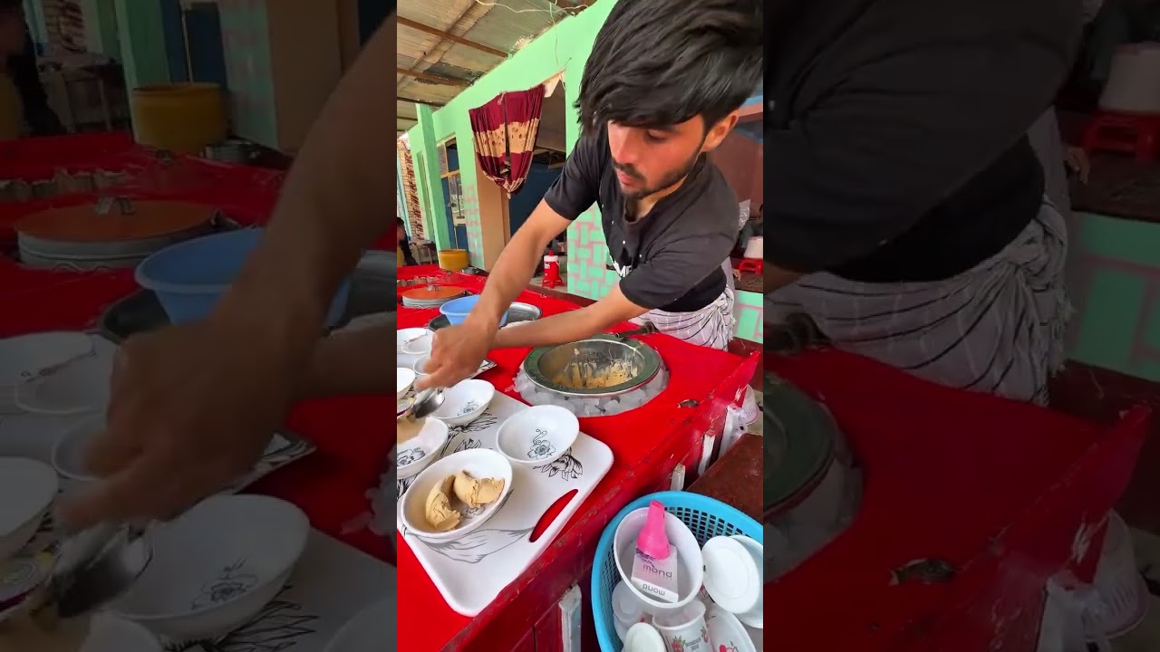 Trying Ice Cream in Afghanistan 🍨 Sheer Yakh (Afghan ice cream) is something I think about on the