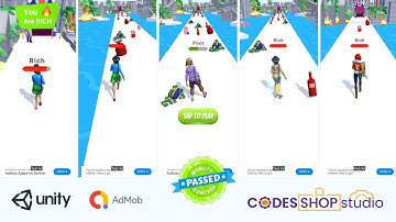 Race Of Rich | Trending Unity Template | Run Rich