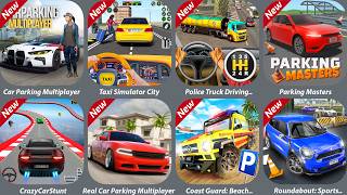 Car Parking Multiplayer,Taxi Simulator City,Police Truck Driving,Parking Masters,CrazyCarStunt screenshot 5