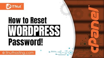 How to Reset WordPress Password - IT Nut Hosting