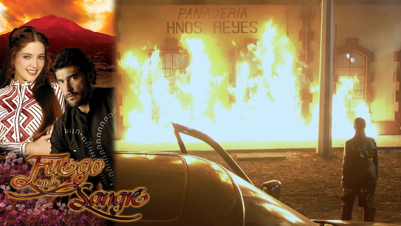 ¡Gabriela incendia la panadería de los hermanos Reyes! | Fuego en la sangre - Televisa