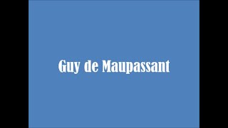 Nuit de Noël, Guy de Maupassant