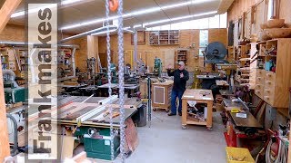 In this first part of a longer series of shop tour videos, I go over the shop circulation and general layout of the shop. Also I go over 