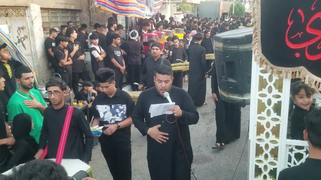 موكب شيخ الانصار الرادود علاء الجياشي قلعةسكر  ٢٠٢٣