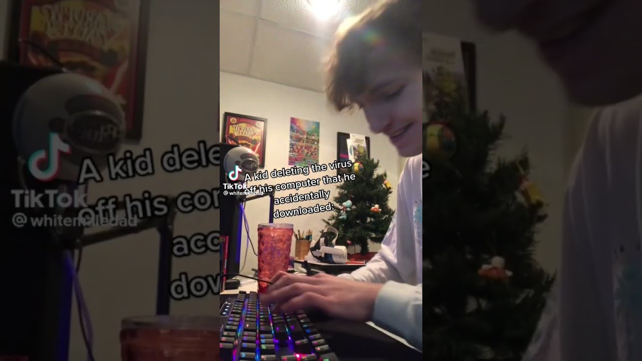 Mom I deleted the virus