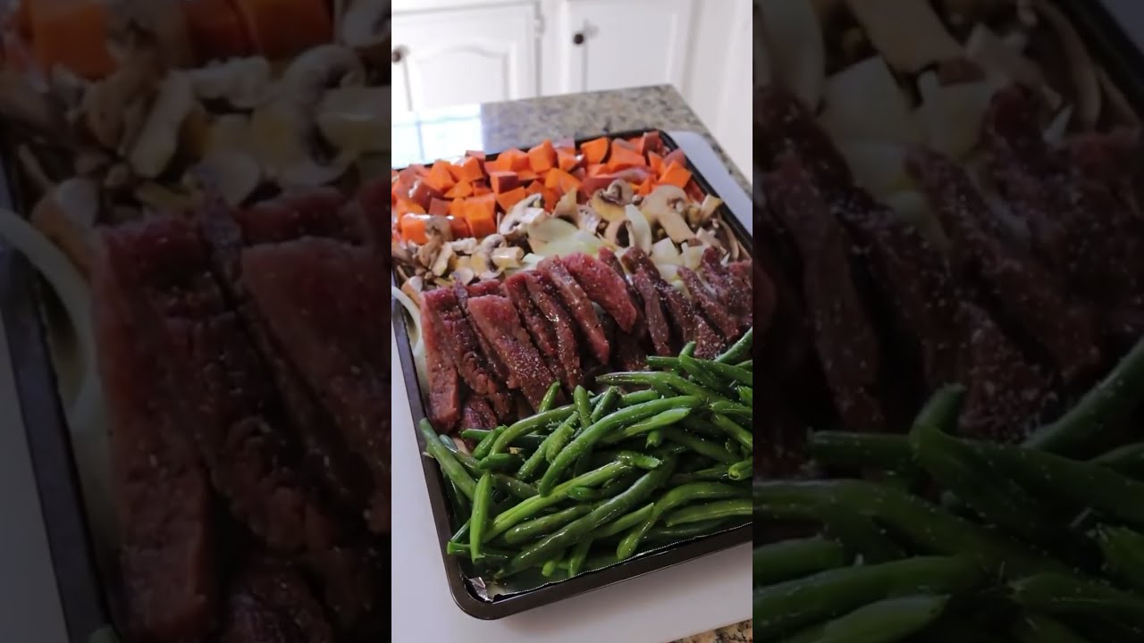20 Minute Sheet Pan Dinner Mealprep