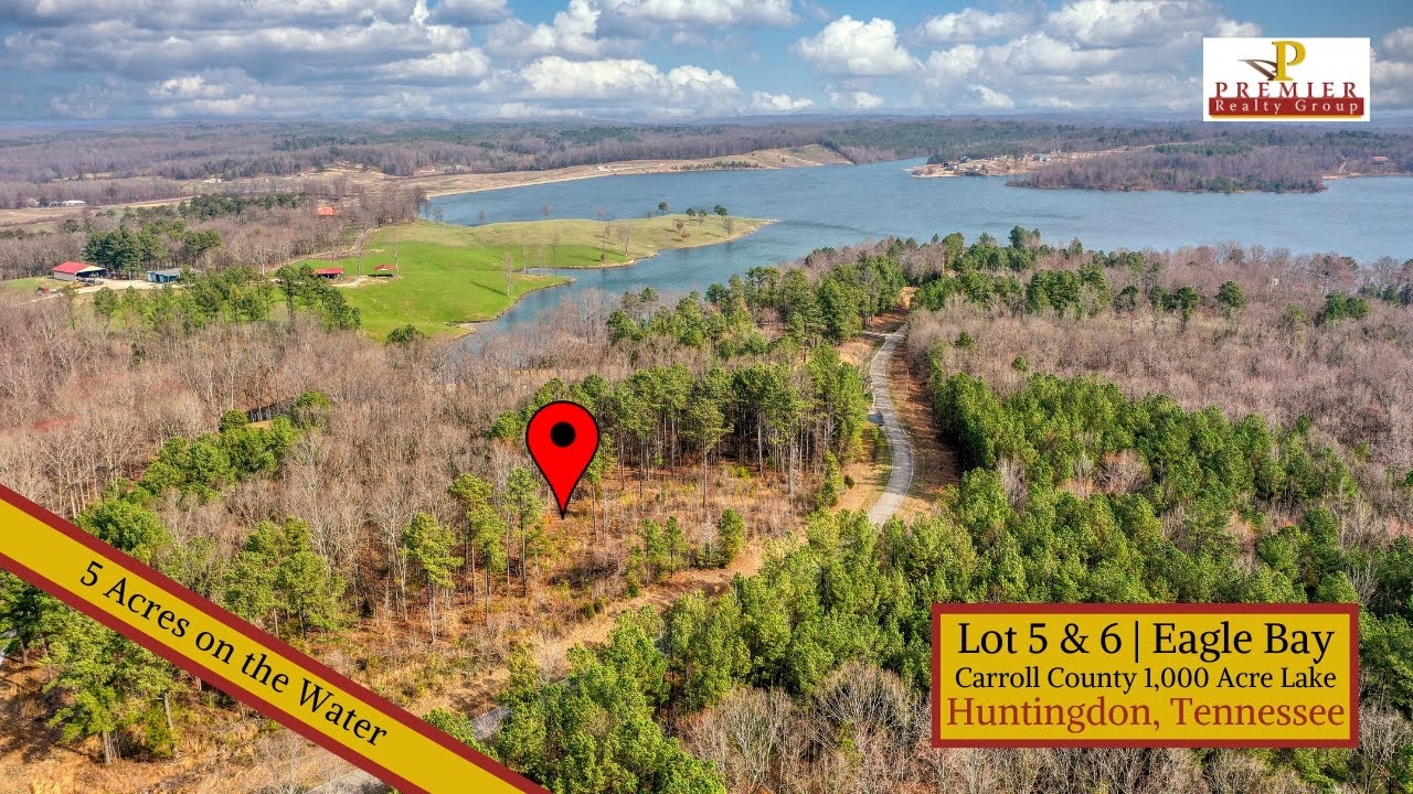 Five Acres on the Water! Carroll County 1,000 Acre Lake Huntingdon