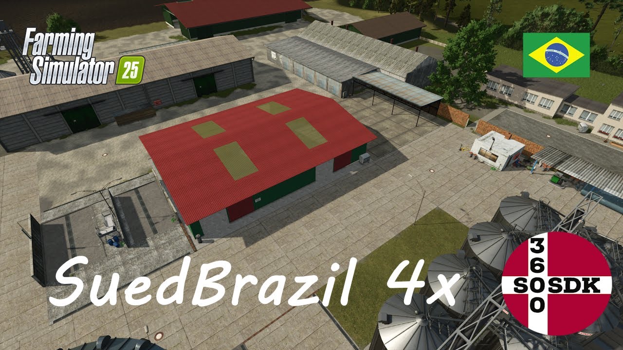 SuedBrazil 4x Map First Look - Pernia Region Brazil