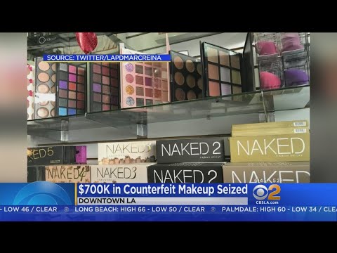 LAPD Seizes $700K In Counterfeit Makeup From Santee Alley