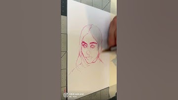 #portrait #portraitdrawing #ballpointpen #pen #drawwithme #timelapse #arts #artwork #draw #drawings