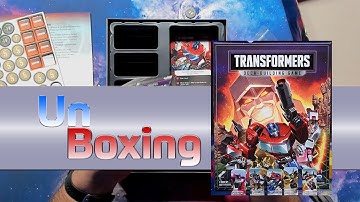 Transformers Deck Building Game  Unboxing