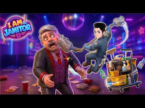 My FIRST DAY as a JANITOR and THIS HAPPENS! (I Am Janitor VR)