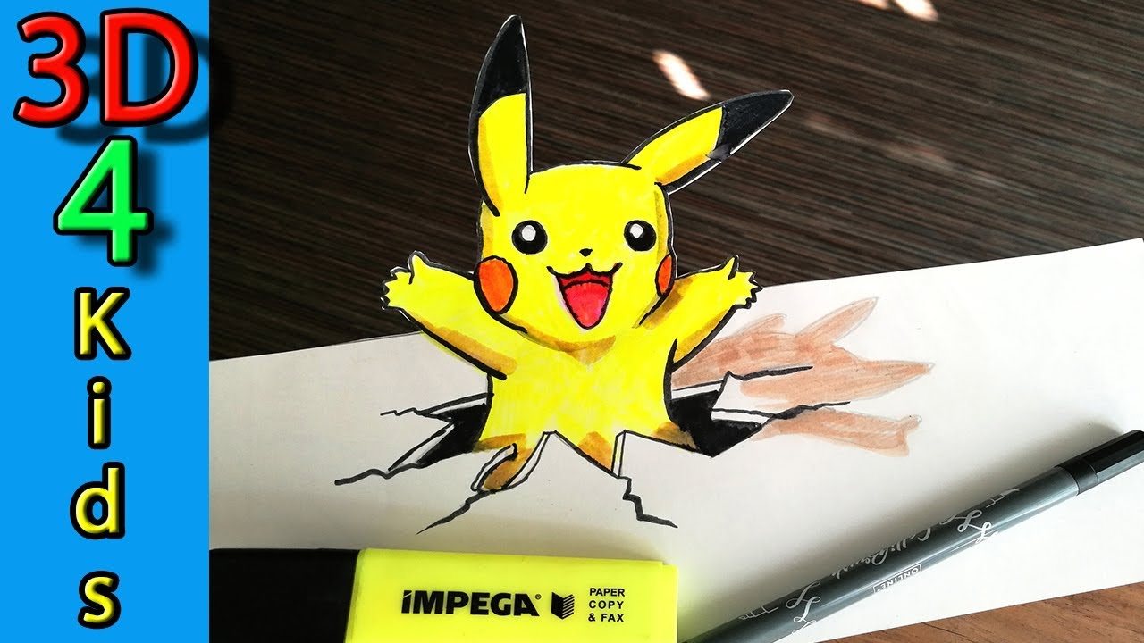 grafite do pikachu  Pikachu drawing, Easy pokemon drawings, Easy drawings