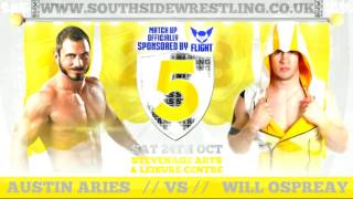 FREE FULL MATCH - Will Ospreay v Austin Aries - 5AS Oct 2015