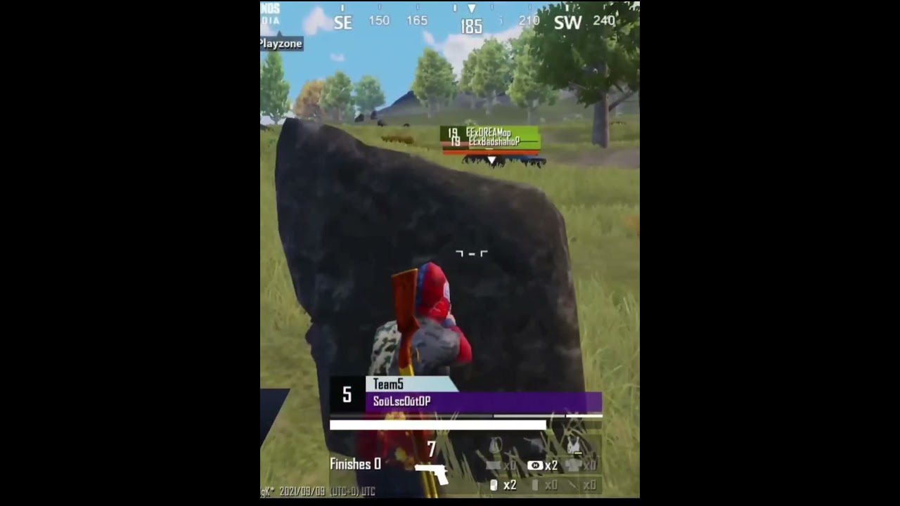 SCOUT OP 1v2 with shotgun in AMD skyepsorts 