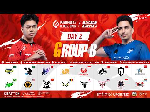 Thumbnail for [ID] 2026 PMGO S1 Main Event | Group B | PUBG MOBILE GLOBAL OPEN Season 1