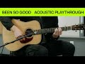 Been So Good | Official Acoustic Guitar Playthrough | Elevation Worship