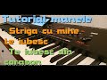 Striga cu mine te iubesc + Te iubesc din corason - Tutorial la Orga Returnela ( manele vechi 2000 )