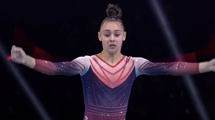 Jessica Gadirova Floor Finals 2021 European Champi...