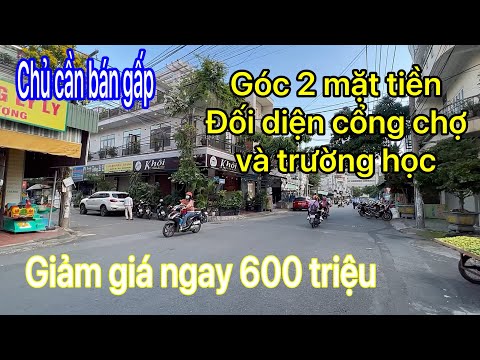 Video ( Đã Bán) giảm giá mạnh cần bán gấp căn góc 2 mặt tiền... - youtube