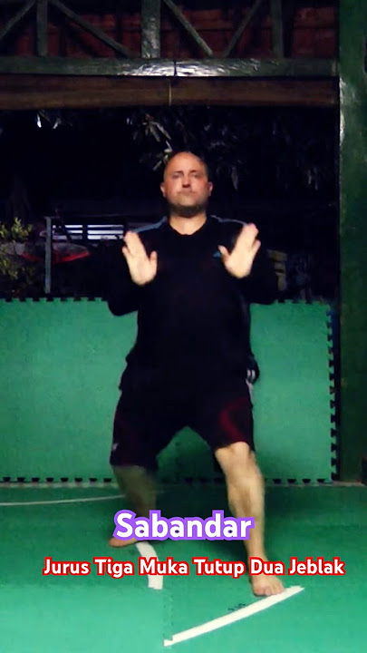 Sabandar Jurus Tiga Muka Tutup Dua Jeblak #silat #pencaksilat #shorts
