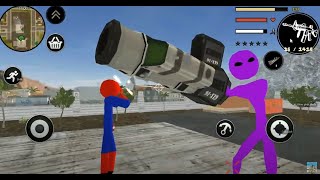 Người Nhện đấu vs với người khổng lồ tập 60 - Spiderman -  Spider Rope Hero Gangstar City screenshot 5
