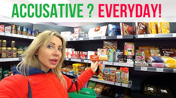 Accusative case every day! Russian real life.