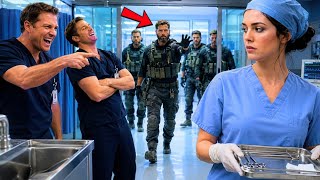 Who Let This Nurse Scrub In They Laughed — Until a SEAL Team Walked Into the ICU Asking For Her