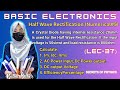 37.DIODE CIRCUIT PROBLMES | HALF WAVE RECTIFICATION | BASIC ELECTRONICS | SECRETS OF PHYSICS | RABIA