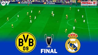 : Borussia Dortmund vs Real Madrid - Final UEFA Champions League 2024 | EA FC 24 Gameplay PC