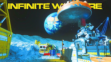 PLAY INFINITE WARFARE UPSIDE DOWN! - New Map "SCRAP" EARLY ACCESS GAMEPLAY (COD IW DLC 2 Continuum)