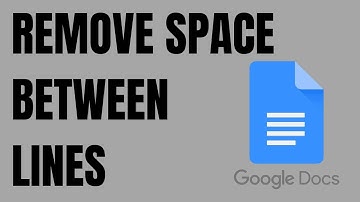 How to Remove Space Between Lines in Google Docs
