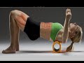 Упражнения с массажным роликом, ч.3. Exercises with a massage roller, part 3.