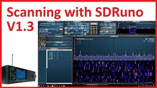 Scanning with SDRuno V1.3